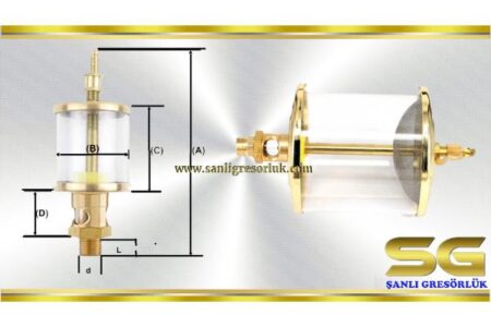 Cam Yağdanlık 90 mm. DIN 3410