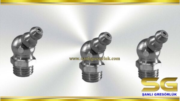 Grease nipple Type H45 (H2) Stainless DIN 71412