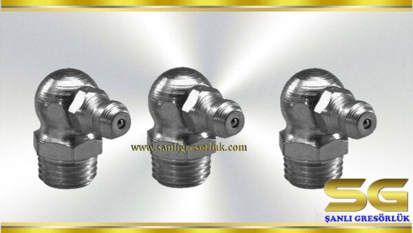 Hydraulic grease nipple Type H90° (H3) Stainless DIN 71412