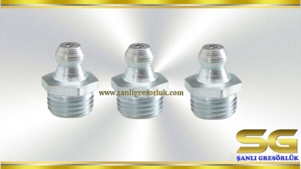 Düz Tip Dişli Gresörlük HR (H1) Din 71412 180°