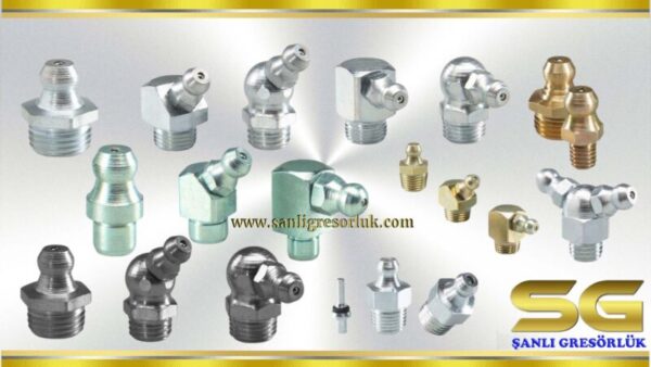 Hydraulic grease nipple DIN 71412