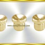 Gresörlük Çukur Başlı Çakma Düz Tip Pirinç N (D1a) Din 3405 180°