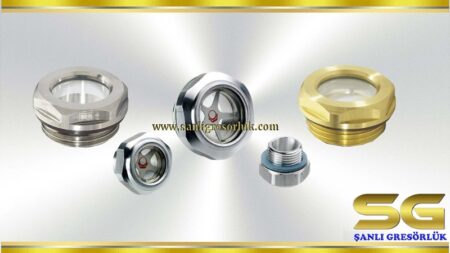 Oil level sight glass